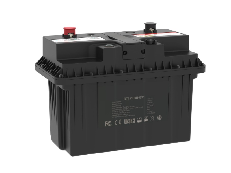 12V 100Ah智能磷酸铁锂电池